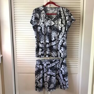 Athletic Matching Top and Skort